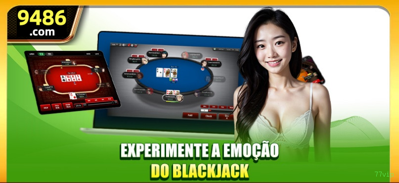 Imagem promocional da experiência de game da 77vip